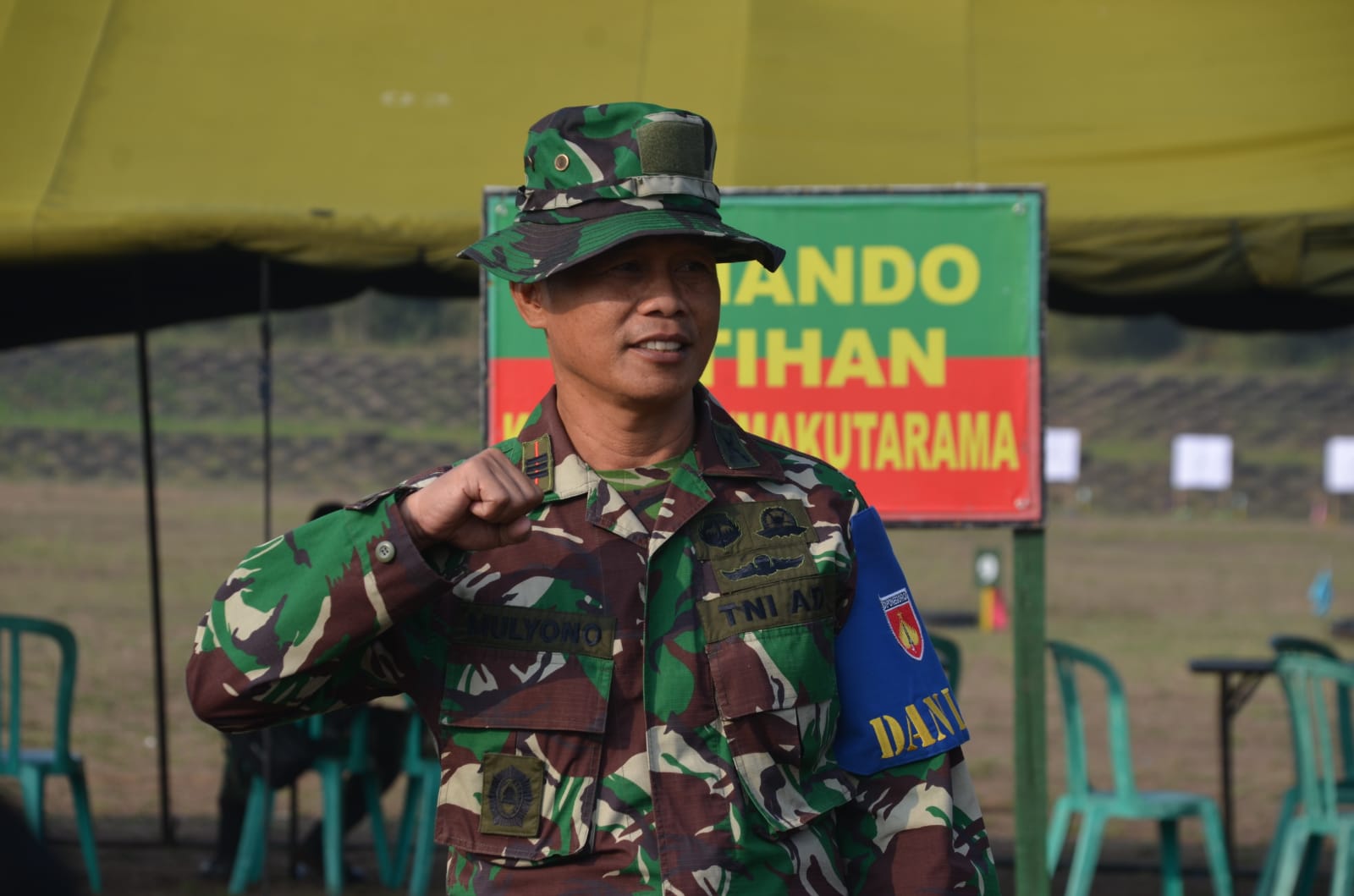 Komandan Latihan, Kapten Inf Mulyono : Naluri Tempur Prajurit Harus Dilatih